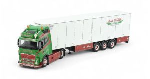 TEK87433 - VOLVO FH05 Globetrotter 4x2 con rimorchio refrigerato a 3 assi JAN MUES