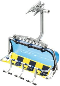 JC86400 - Seggiovia a 6 posti gialla e blu