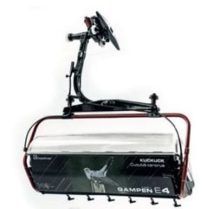 JC86501-2 - Seggiovia 6 persone GAMPENBAHN cuculo uccello