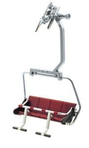 JC87050 - Seggiovia rossa per 4 persone