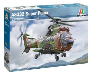 ITA91096 - Elicottero AS332 Super Puma (montaggio e verniciatura necessari)