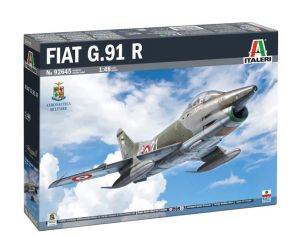 ITA92645 - Aereo da ricognizione FIAT G.91 R da assemblare e verniciare