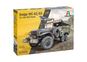 ITA96230 - Veicolo militare DODGE WC-62/WC-63 da 1/2 tonnellata 6x6 - Montaggio e verniciatura richiesti