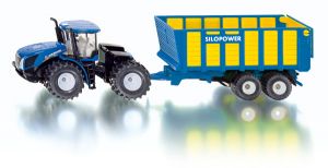 SIK1947 - New Holland T9.560 con rimorchio per insilato