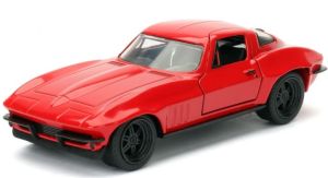 JAD98306 - CHEVROLET chevy Corvette 1966 rossa FAST & FURIOUS