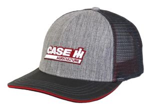 A2944 - Cappellino grigio con retro in rete CASE IH Agriculture