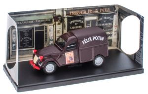 ATL2428402 - CITROEN 2 CV droghiere Felix Potin senza figurina della serie piccole utenze per artigiani e commercianti