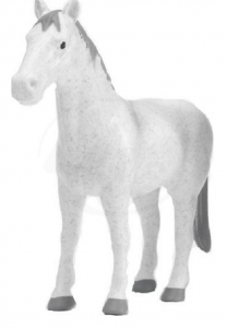 BRU2306BLANC - Scala del cavallo bianco: 1/16