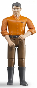 BRU60007 - Uomo marrone con pantaloni marroni Scala: 1/16