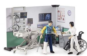 BRU62711 - Cassetta infermeria con figurine e accessori