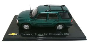 MAGCHEVYBLAZER - CHEVROLET Blazer 4x4 generazione 2 2002 verde metallizzato