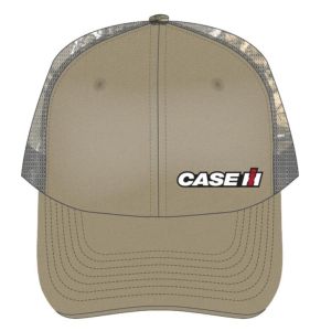 CASCNH104 - CASE IH Berretto in maglia color cachi e camouflage