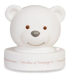 DC2488BLANC - Luce notturna dell'orso - bianca