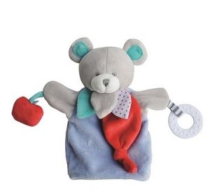 DC3005OURS - Burattino Orso Blu 30 cm