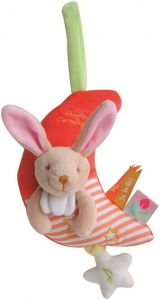 DC3015LAPIN - Carillon - Luminescente - Coniglio 20 cm
