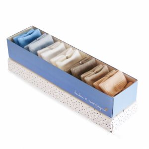 DC3701 - Agenda settimanale per calze - Taupe e Blue