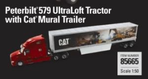 DCM85665 - PERTERBILT 579 con rimorchio CATERPILLAR