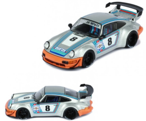 IXOMOC307 - PORSCHE 964 RWB grigio RAUH-WELT