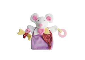 DC3005SOURIS - Marionetta Topo Viola 30 cm