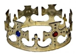 LP00080 - Corona a croce appuntita per bambini