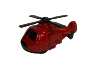 NEW01277D - Elicottero rosso ad attrito