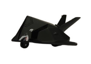 NEW01277J - Combattente a reazione nero ad attrito