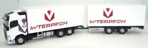 ELI116685 - VOLVO FH4 500 6x2 furgonato rigido e rimorchio a 2 assi Trasporti IN'TERPECH limitato a 100 unità