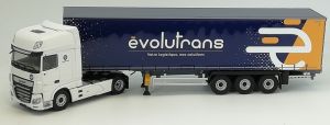 ELI116853 - DAF XF MY 2017 4x2 e rimorchio Tautliner Trasporti EVOLUTRANS