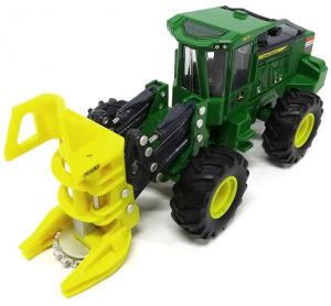 ERT45678 - Raccoglitrice abbattitrice JOHN DEERE 843L-II con testa raccoglitrice FD 55