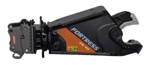 GF118-1-B - Cesoia per rottami nera FORTRESS FS45-R per escavatori fino a 40 tonnellate