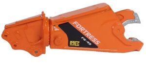 GF118-2-O - Cesoia per rottami arancione FORTRESS FS45-R con supporto braccio per escavatori fino a 25 tonnellate