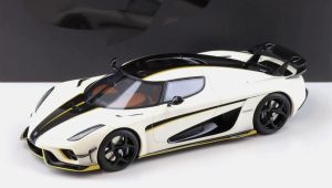 GT913 - KOENIGSEGG Rgera Record 2023 Bianco cristallo
