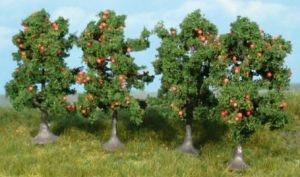 HEK1961 - Set di 5 alberi di mele 7 cm