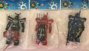 LPB21125 - Robot con accessori articolati - 11;5 cm - Colore casuale