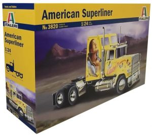 ITA3820 - Modello AMERICANO Superliner Lady Butterflty da assemblare e verniciare