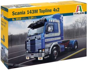 ITA3910 - SCANIA 143M Topline 4x2 trasporto modello Polmack da montare e verniciare