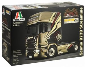 ITA3930 - SCANIA R730 Streamline Team Chimera 4x2 Show Truck modello da assemblare e verniciare