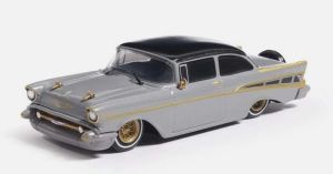 IXO-IA64014 - CHEVROLET Bel-Air Lowrider 1957 Grigio in blister