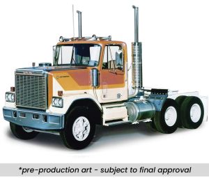 IXO-U64TR013 - GMC General 6x4 1980 Arancione / Giallo e beige