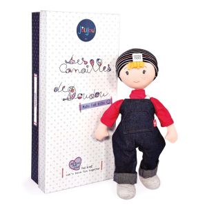JJ6021 - Bambola di pezza - Les Canailles de doudou - Faustin - 36cm