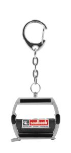 JC80122 - Portachiavi della funivia OMEGA - SAALBACH - Argento