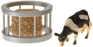 KID571961 - Mangiatoia con 1 tondo e 1 vacca HOLSTEIN