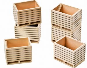 KID610611 - Set di 6 Pallox in miniatura in legno