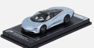 KTH13 - McLAREN Speedtail Argento - Collezione Hypercar League