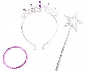 LPT12079 - Lotto di 6 corone; 6 bracciali e 6 bacchette