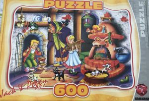MAX6000102 - Puzzle 600 Pezzi JACK e PEGGY