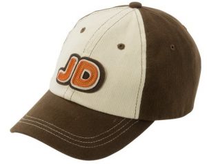 MCJ099399019 - Berretto JOHN DEERE marrone e beige per bambini