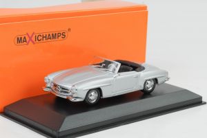 MXC940033130 - MERCEDES BENZ 190 SL 1955 cabriolet grigio argento