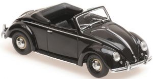 MXC940052130 - VOLKSWAGEN Maggiolino cabriolet aperto 1950 nero