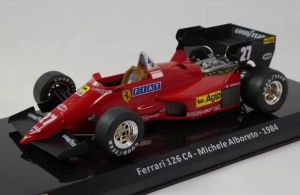 MY3ALA0045 - FERRARI 126 C4 1984 #27 - Michele ALBORETO